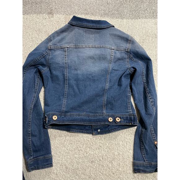 Love Tree Denim Jacket Women's Size Small Blue Jean 8400JH  Medium Wash - Picture 6 of 10